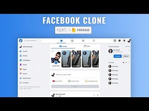 Build & Deploy Facebook Clone with Next js, NextAuth, Firebase & Tailwind CSS