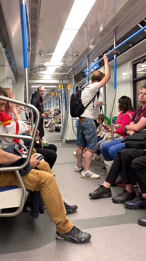 Moscow metro 😂👌 #metro #russia #dance #lifestyle #funny