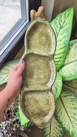 Giant Peapod Serving Plate [made to Order & Local Pick up Only] - Etsy