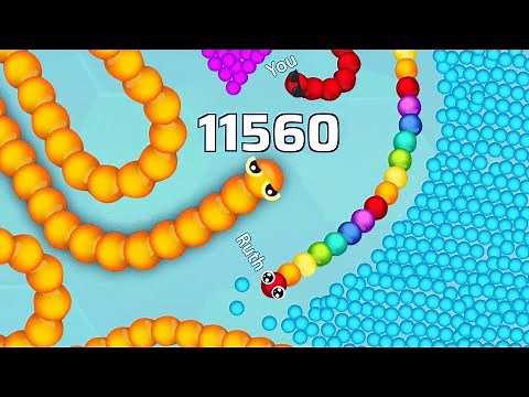 SNAKE.IO - Snake Games, Slither io Gameplay, Level Up Snake, Free Android iOS Web Game