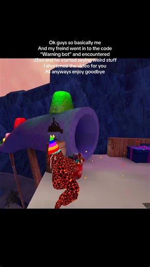 Scary Encounter with J3vu in the Warning Bot Game