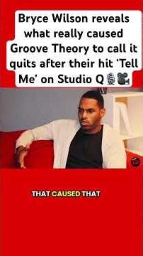 Bryce Wilson reveals what really caused Groove Theory to call it quits | Studio Q