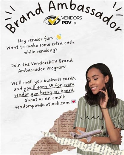 Email Vendorspov@outlook.com Today !