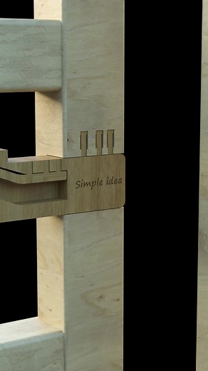 Antique door latch | Simple idea