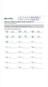 Rounding 2-Digit Numbers to the Nearest 10 ✅💯 #mathshorts #maths #mathematics #mathstricks #math