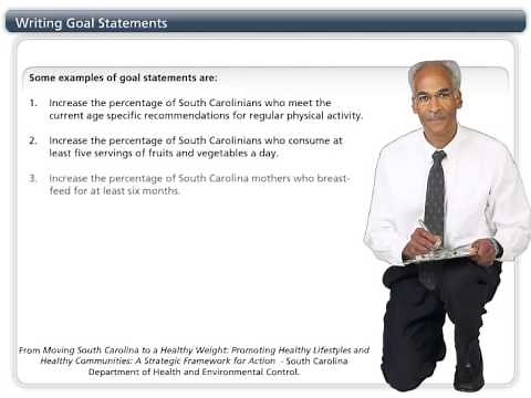 Writing Goal Statements