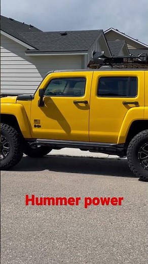 Hummer H3 max towing capacity