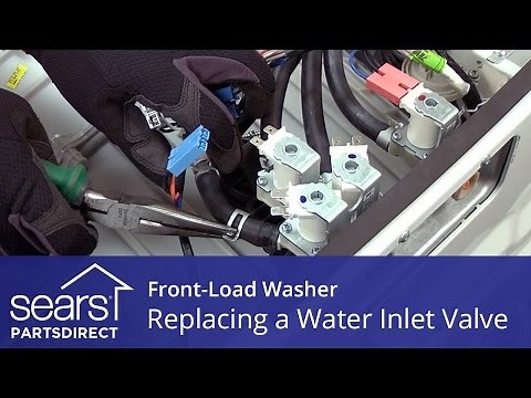Replacing the Water Inlet Valve on a Front-Load Washer