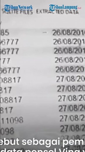 Widi's cellphone data was extracted by digital forensics experts.