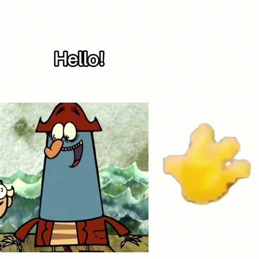 captian knuckles is just funnies coolest Character #flapjack #cartoon #hello #meme