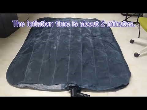 How to quickly inflate your INTEXair mattress with VC12 cordless vacuum cleaner?