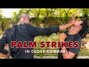 How to use Open-Hand & Palm Strikes in Close Combat | self defence techniques || karate || taekwondo