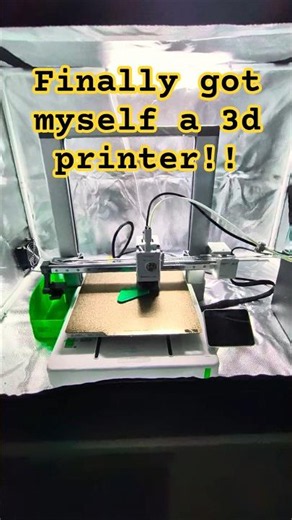 Finally got a 3d printer the Bambu Lab A1!