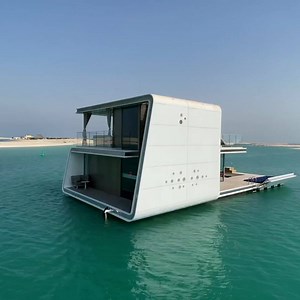 1.8M views · 2.5K shares | Forget an aquarium - you can have your own underwater bedroom in this three-level, floating villa in Dubai 勞 | UNILAD | Facebook
