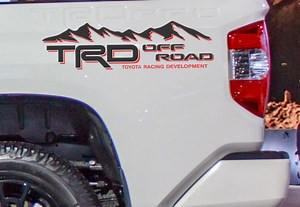 TRD off Road Vinyl Decal Sticker Toyota Tacoma Tundra Truck Bedside Set of 2 MT7 - Etsy Canada