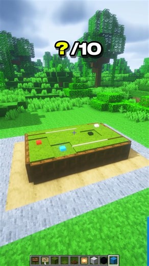 How to Make a Pool Table in Minecraft – Decoration | CupSapling #minecraft #shorts #easy