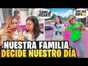 NUESTRA FAMILIA DECIDE NUESTRO DÍA 😨😭 | Hermanas JM