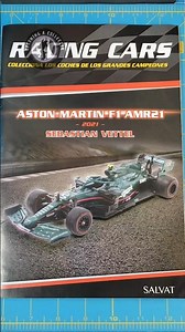 ASTON MARTIN AMR21 by Salvat fasciculo13 Racing Cars #salvat#aramco #f1 #racingcars #sebastianvettel