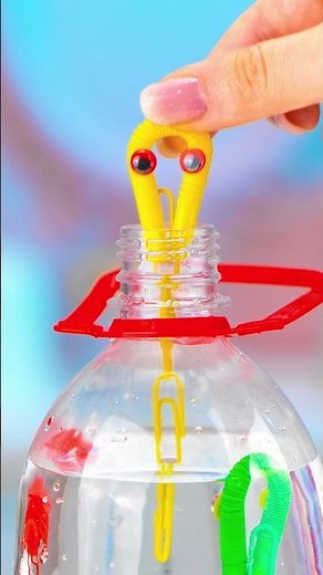 Transform Paper Clips into a Fun DIY Toy! 🎉 | Amazing Home Crafts #shorts