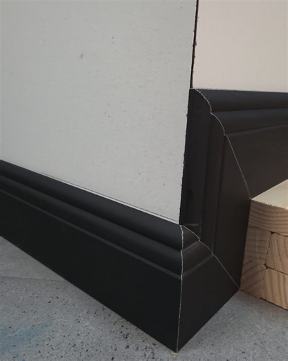 Perfect cuts for tricky baseboard transitions | Genius Club