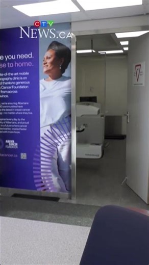 'It's very convenient': Albertan praises mobile mammography units