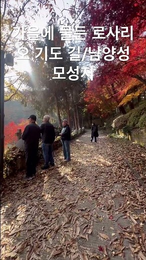 Rosary beads dyed in autumn leaves / Father Lee Sang-gak of the Shrine of Our Lady of Nanyang