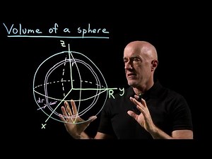 Calculating the Volume of a Sphere | Lecture 47 | Calculus for Engineers