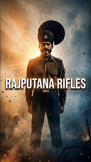 RAJPUTANA RIFLES : India’s Oldest Rifle Regiment 🇮🇳