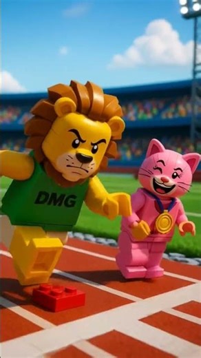 Sports day #legoshorts #lego #pixarstyle #cat #cartoon