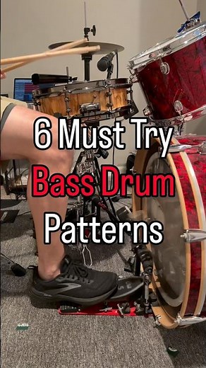 Try These 6 Bass Drum Patterns | Ideas Tutorial #drumtutorial #bassdrum #drumfundamentals
