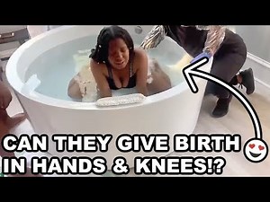 MOMS GIVING BIRTH IN HANDS & KNEES POSITION!!! *POSITIVE*