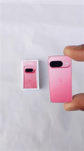 Miniature Google Pixel 9 Pro Unboxing 😍 | Looks 100% Real | #ytshorts #miniphone