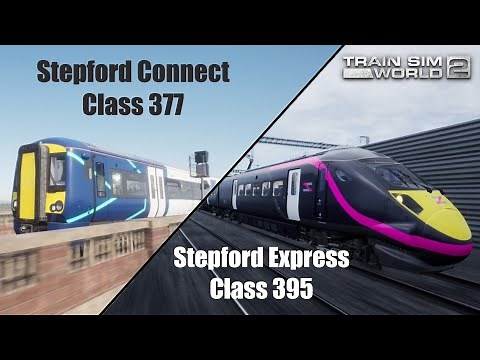 STEPFORD COUNTY RAILWAY IN TSW2! | Livery Designer Timelapse | Connect Class 377 & Express Class 395