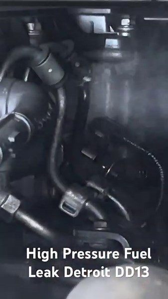 High Pressure Fuel Leak DD13
