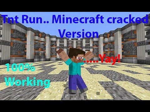 How to play TNT Run in Minecraft cracked version! | Nitroo