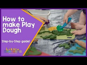 Kids Easy Playdough Recipe | Let's Make Play Dough!