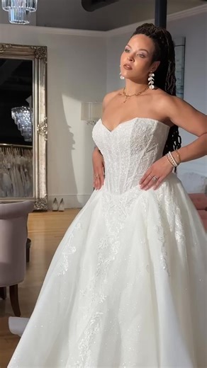 Everybody loves a wedding gown at golden hour ✨ #weddinggown #bride #bridalboutique | Alexandra's Bridal Boutique | Facebook