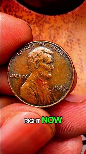 WEIGH YOUR 1982 PENNIES NOW! ⚖️💰 #coincollecting