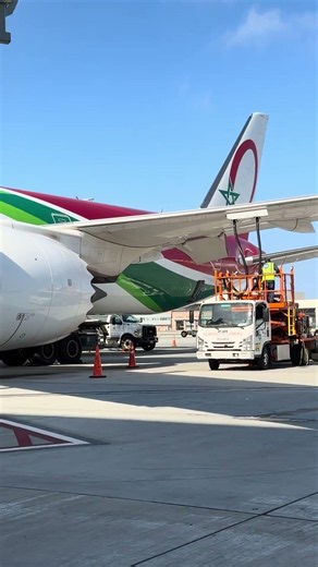 Royal Air Maroc Dreamliner at LAX
