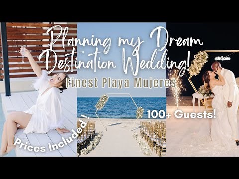 How I Planned my DREAM Destination Wedding for 100+ Guests | Pricing, Vendors, What To Do & When!