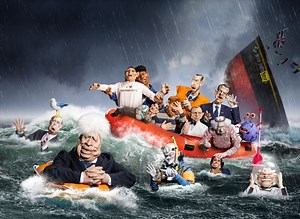 Spitting Image is BACK this month with Prince Harry & Meghan in firing line