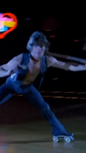 70s on Instagram: "Skates, disco lights, and a young Swayze. His debut in Skatetown, U.S.A. was pure electric energy. #PatrickSwayze #SkatetownUSA #70sdisco #rollercinema #1979vibes #cinemadebut #70saesthetic #retroenergy #vintagefilmclip #swayzefans"