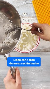48K views · 18 reactions |  Dale un toque único y diferente a tus comidas con este bonito emplatado ✨✨ #arroz #hack #cocina #emplatado #idea | Atún Van Camp's | Facebook