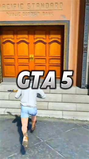 Secret Bank Vault In GTA 5 😱💰 | Hidden Money Vault #shorts