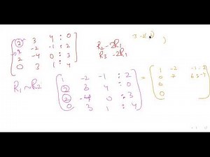 Rank of a Matrix . Full Concept with Solved Examples