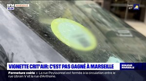 Vignette Crit'Air obligatoire: les Marseillais loin d'être prêts