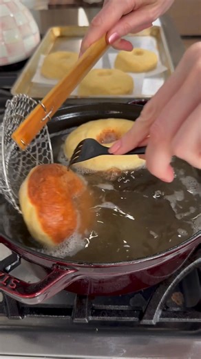 Soft, fluffy homemade maple doughnuts with that classic sweet glaze you get at a donut shop, but made right at home. These are light, tender, and honestly way easier than you’d think. If you love a good glazed donut, these will absolutely be on repeat. Warm, maple-kissed, and perfect with coffee. Comment RECIPE and I’ll DM you the full recipe with all the details. #fblifestyle #homemadedonuts #mapledonuts #glazeddonuts #donutrecipe #bakingathome #weekendbaking #fromscratch #comfortbaking #sweett