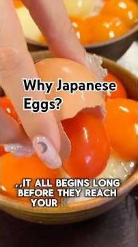 Why Japanese eggs so wonderful? #tamagoyaki #JapaneseEggs #FoodQuality #JapaneseFood #FarmToTable
