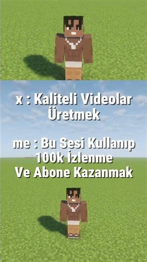 🚨 Bu Sesi Kullanan Herkes Uçuyor! (100K+ İzlenme Taktik) #minecraft #shorts #shortsvideo
