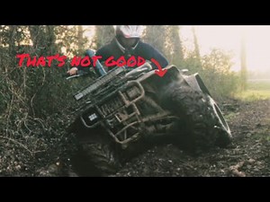 Is my four wheeler smoking!!! Kawasaki bayou 300 review, mudding and wheelies